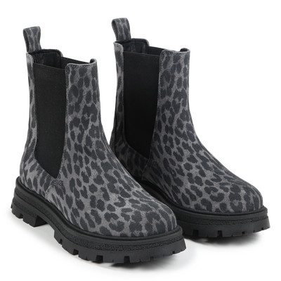 Patterned Leather Boots ZADIG & VOLTAIRE GIRL