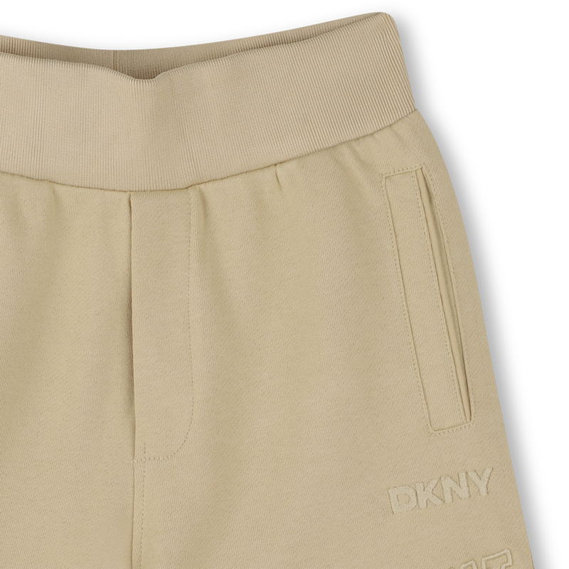 Cotton fleece Bermuda shorts DKNY 
                    UNISEX