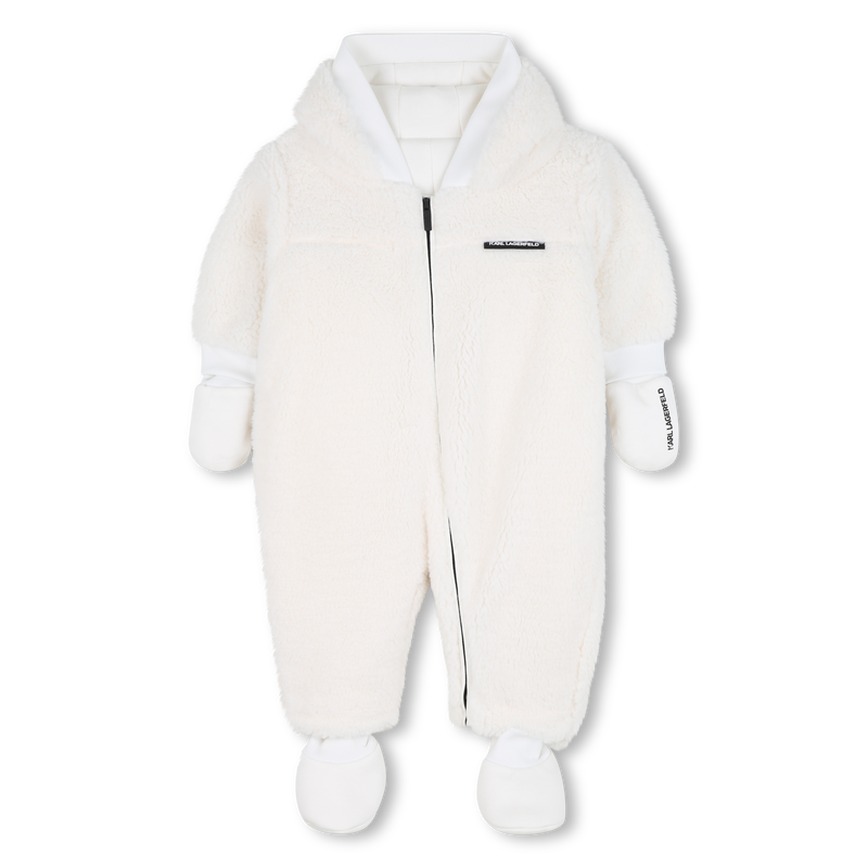 Hooded pilot suit KARL LAGERFELD KIDS 
                    BOY