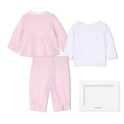 Pants, cardigan, and t-shirt set GIVENCHY 
                    GIRL