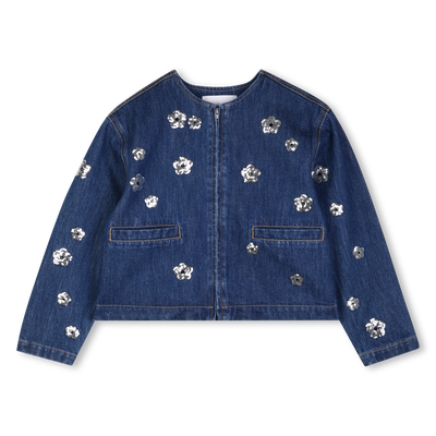 Cropped Denim Jacket MARC JACOBS GIRL