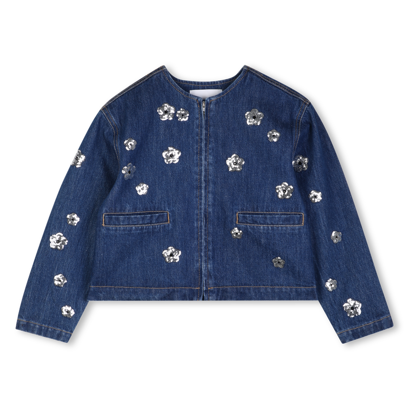 Cropped Denim Jacket MARC JACOBS 
                        GIRL