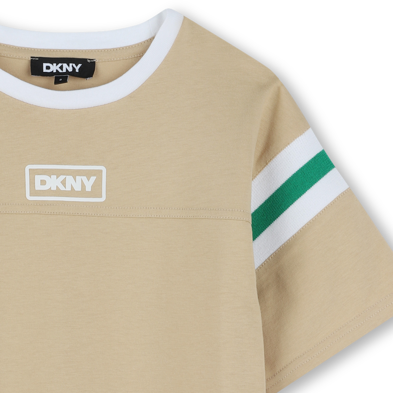 Raised illustration T-shirt DKNY 
                    BOY