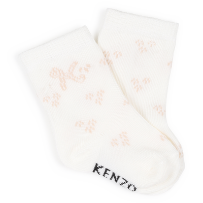 SET OF 2 PAIRS OF SOCKS KENZO KIDS UNISEX