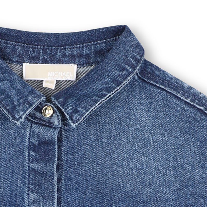 Long-sleeved denim shirt MICHAEL KORS 
                    GIRL