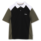 Short sleeve polo, BLACK, hi-res