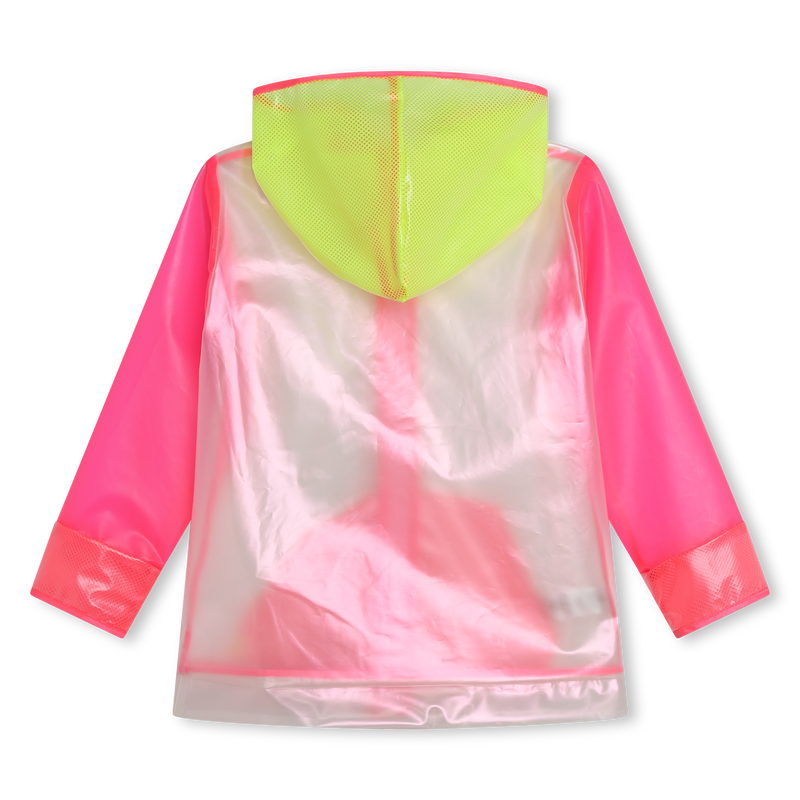 Transparent hooded raincoat BILLIEBLUSH 
                    GIRL