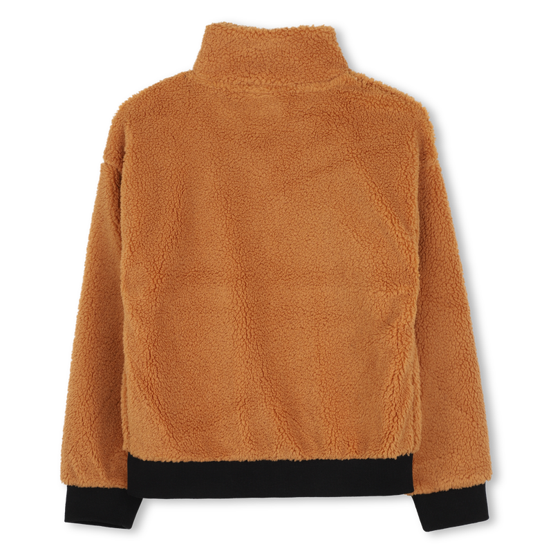 Plush cardigan with zip fastening TIMBERLAND 
                        BOY