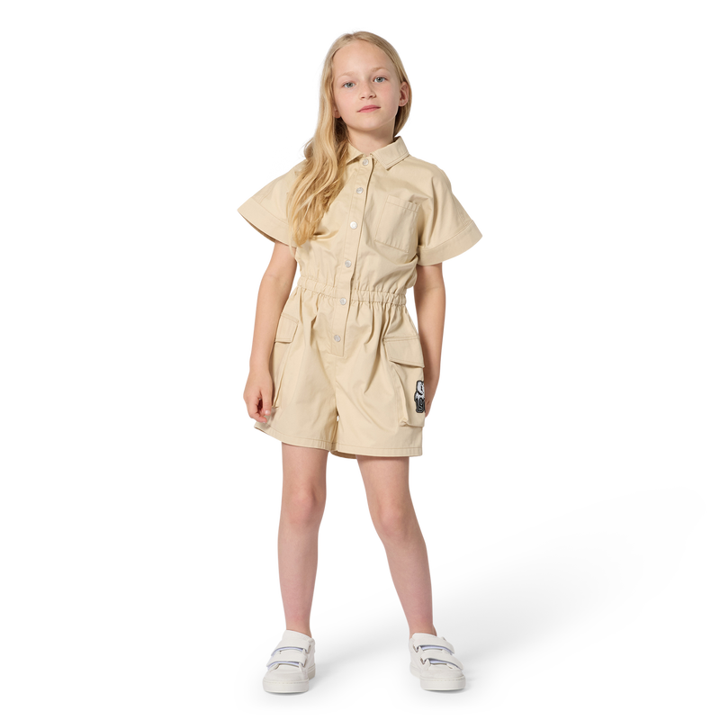 Satin Romper KENZO KIDS 
                        GIRL