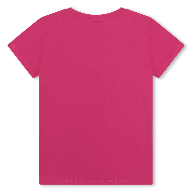 Short-Sleeved Cotton T-Shirt MICHAEL KORS 
                    GIRL