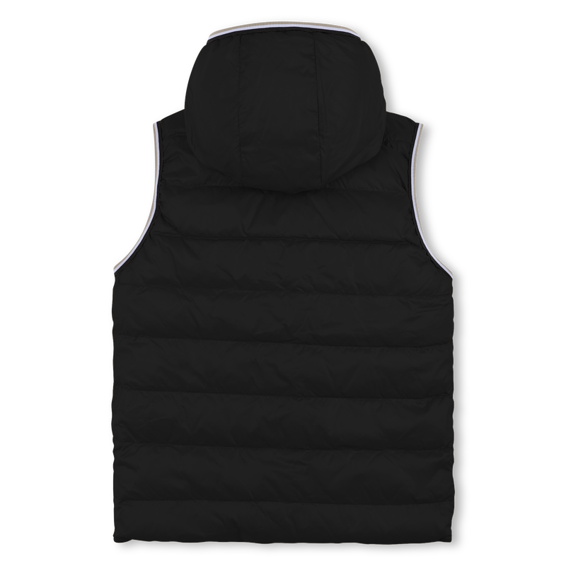 Flann-effect hooded puffer jacket BOSS 
                        BOY