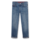 Straight-Cut Cotton Jeans HUGO 
                    BOY