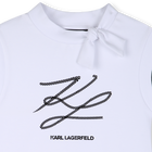 Short-Sleeved T-Shirt KARL LAGERFELD KIDS 
                    GIRL