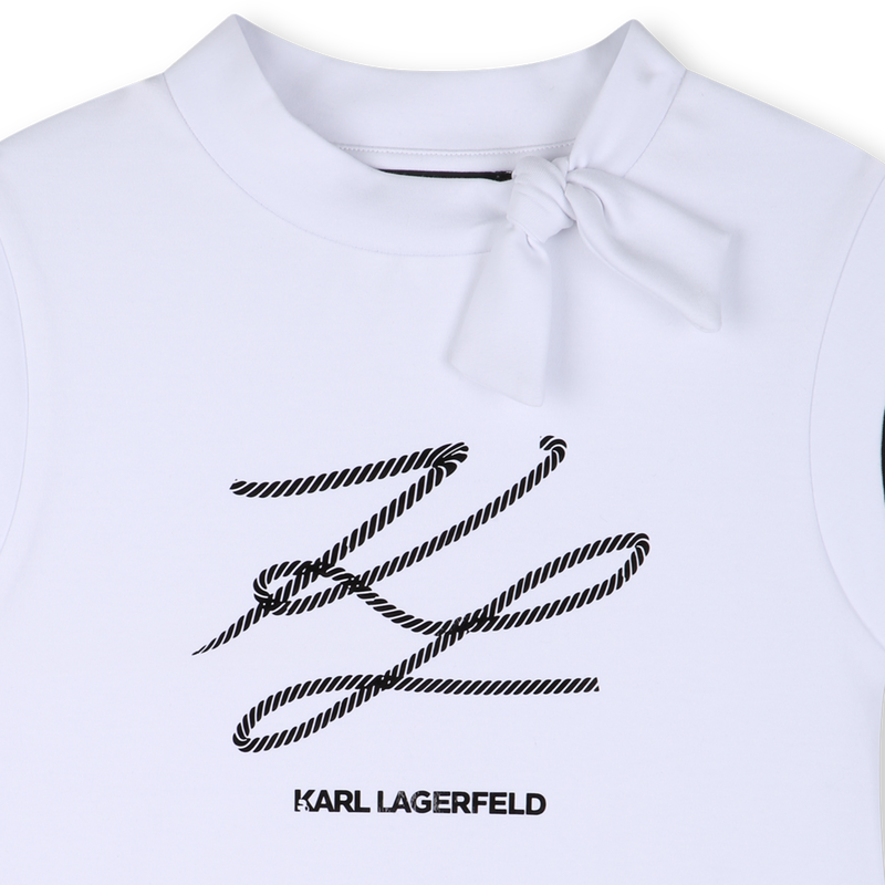 Short-Sleeved T-Shirt KARL LAGERFELD KIDS 
                        GIRL