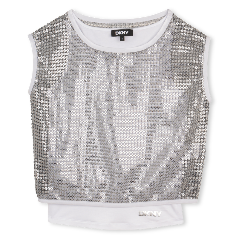 Layered T-Shirt DKNY 
                        GIRL