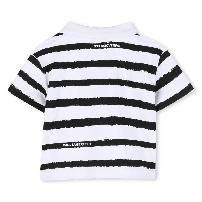 Cotton Outfit Set KARL LAGERFELD KIDS 
                        BOY