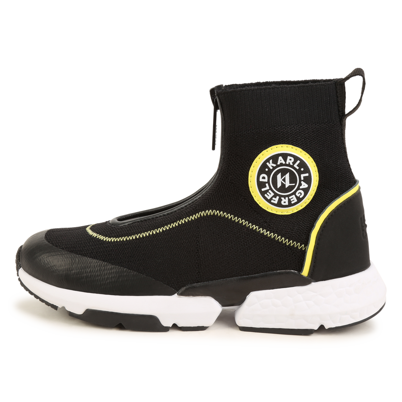 Zipped sock trainers KARL LAGERFELD KIDS 
                    BOY