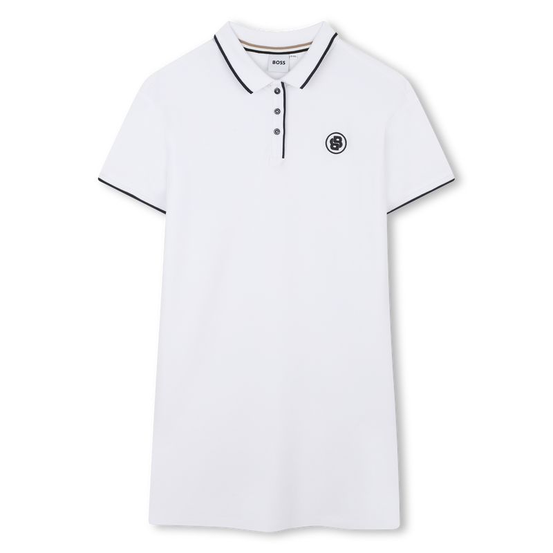 Short-Sleeved Polo Dress BOSS 
                        GIRL