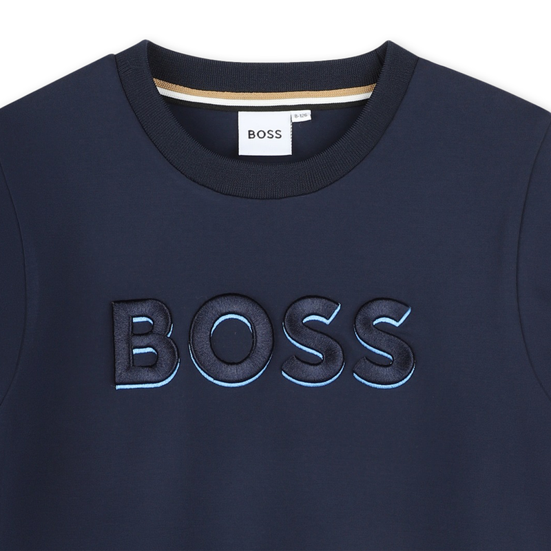 Embroidered sweatshirt BOSS 
                        GIRL