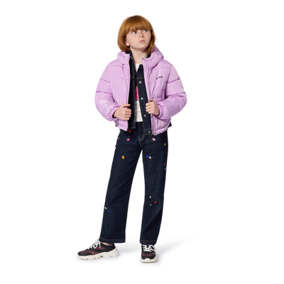 Hooded down jacket HUGO GIRL