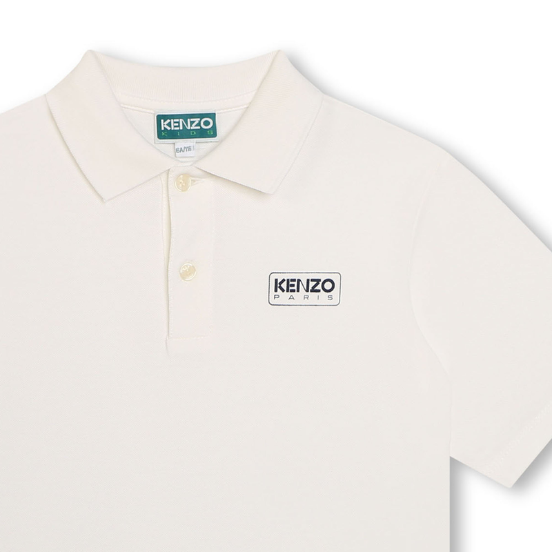 Piqué Knit Polo Shirt KENZO KIDS 
                    BOY