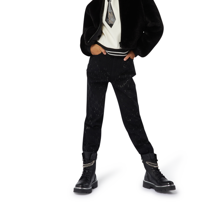 Tie Illusion Top KARL LAGERFELD KIDS 
                        GIRL