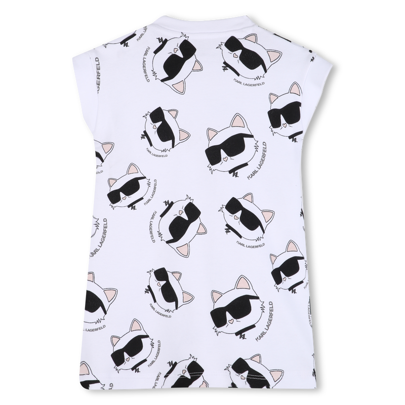Short-Sleeved Dress KARL LAGERFELD KIDS 
                        GIRL