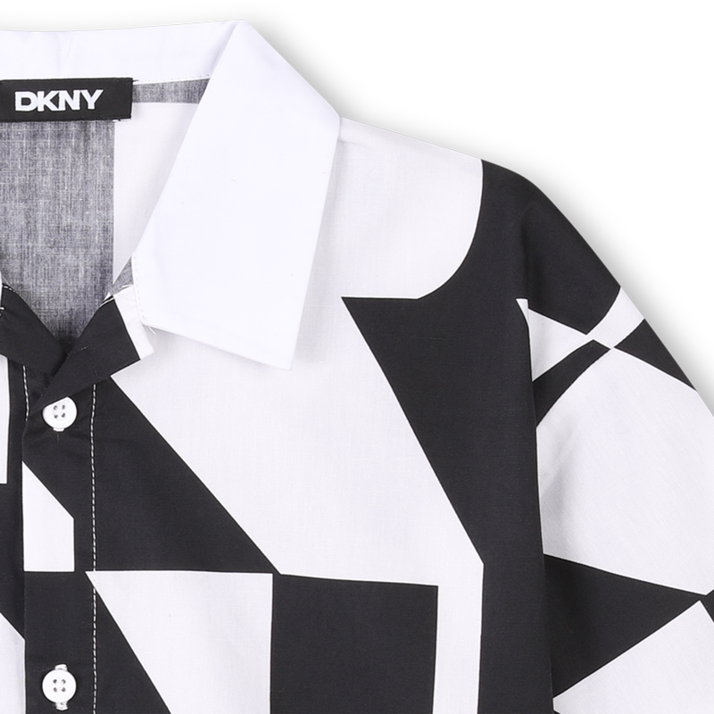 Short-sleeved cotton shirt DKNY 
                        UNISEX