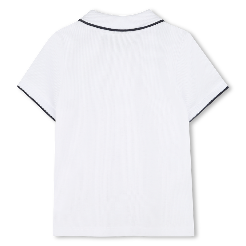 Short-sleeved cotton polo BOSS 
                    BOY