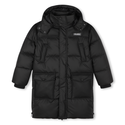 Long Puffer Jacket KARL LAGERFELD KIDS BOY