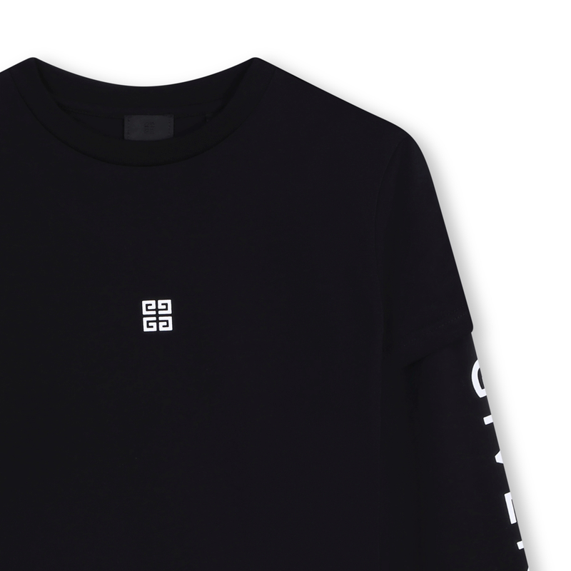 Layered Graphic Print T-Shirt GIVENCHY 
                    BOY