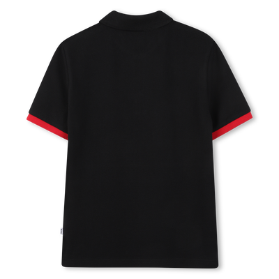 Cotton polo shirt BOSS BOY