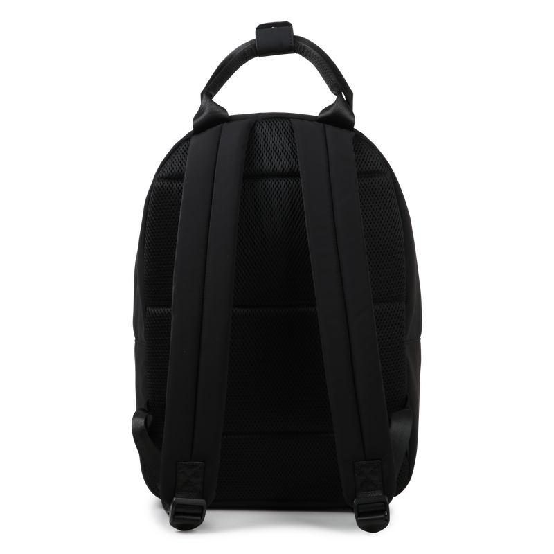 Backpack with decorative badge KARL LAGERFELD KIDS 
                        GIRL