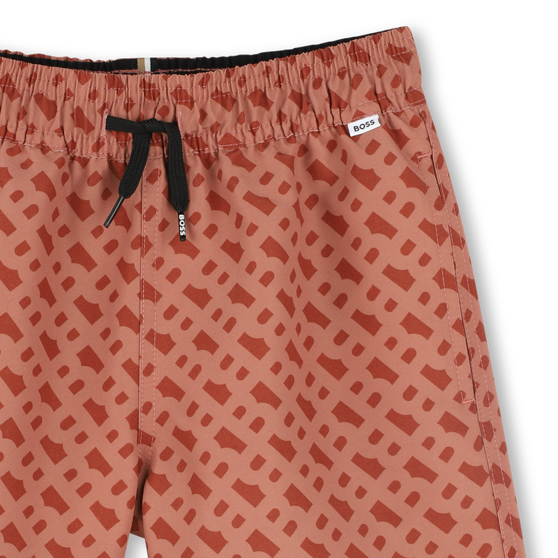 Monogram swimming trunks BOSS 
                        BOY