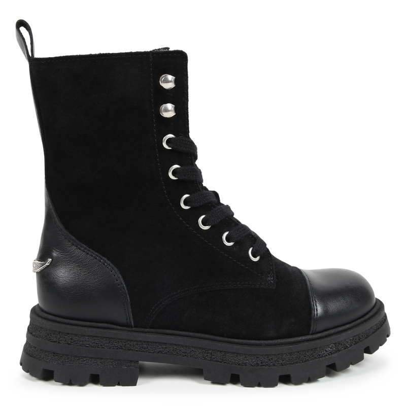 Lace-Up Leather Boots ZADIG & VOLTAIRE 
                    GIRL
