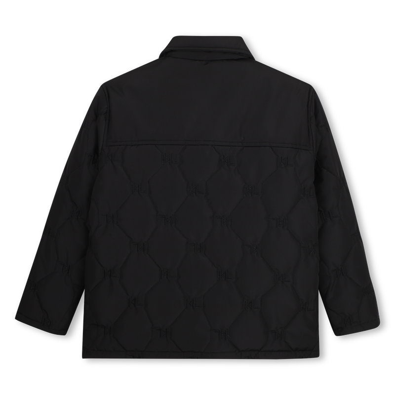 Reversible down jacket KARL LAGERFELD KIDS 
                        BOY