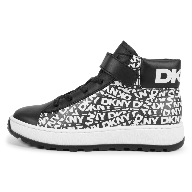 Lace-Up High-Top Sneakers DKNY 
                    UNISEX