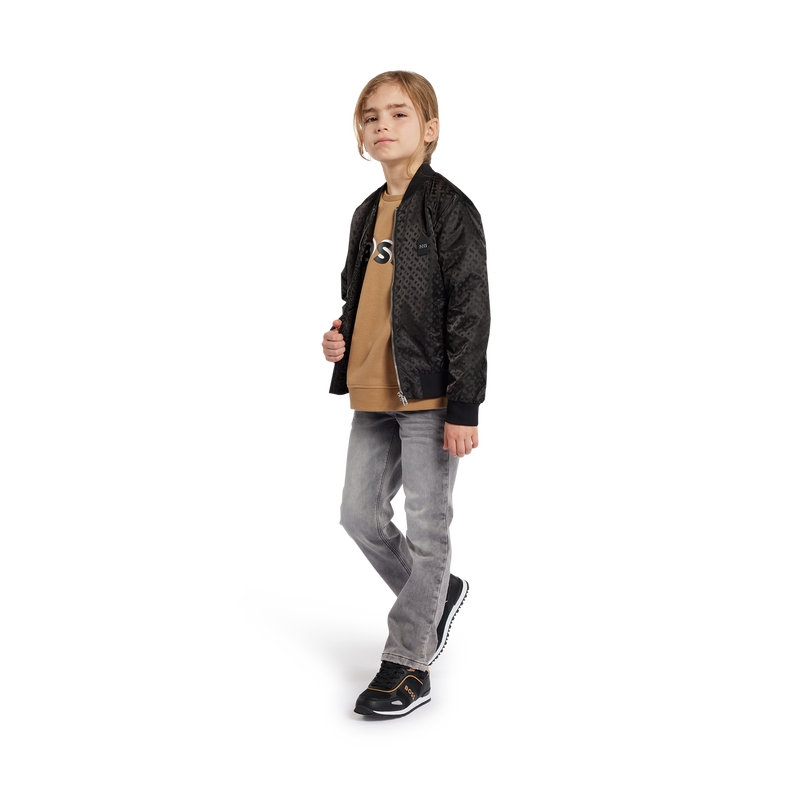 Lace-up leather sneakers