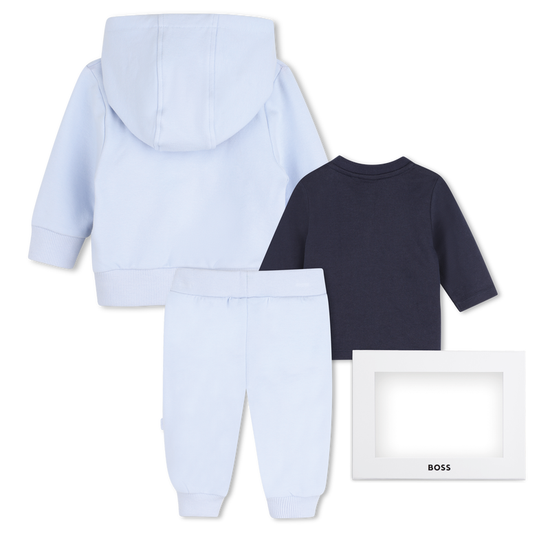 Pants, cardigan, and t-shirt set BOSS 
                        BOY