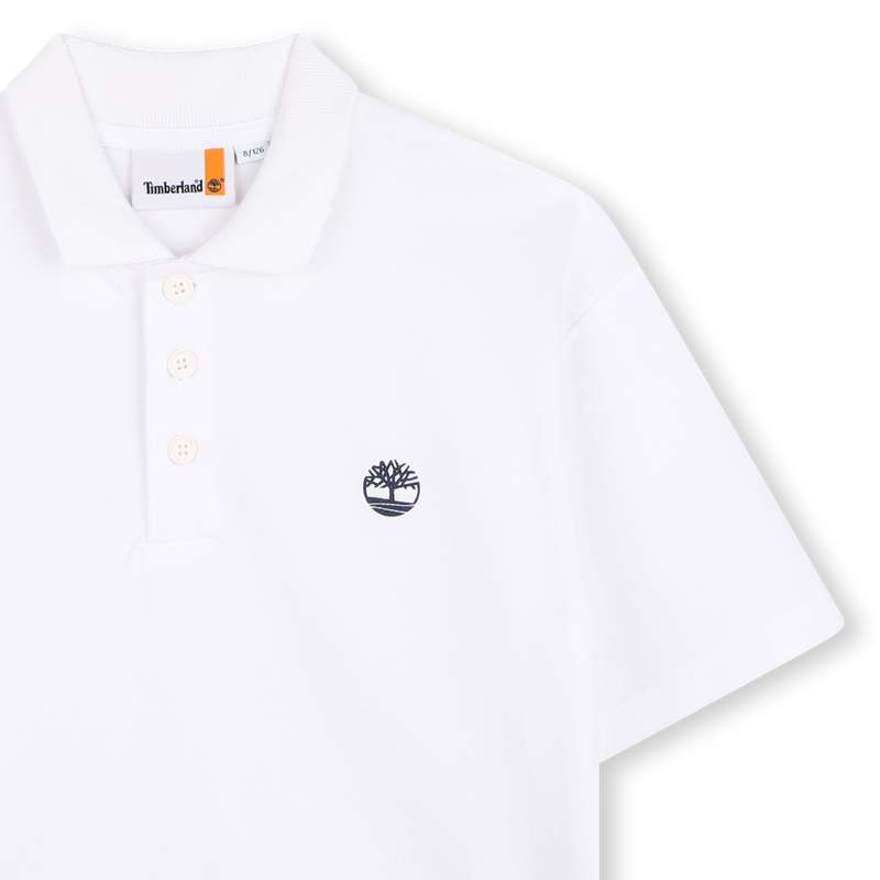 Short-Sleeve Logo Polo TIMBERLAND 
                        BOY