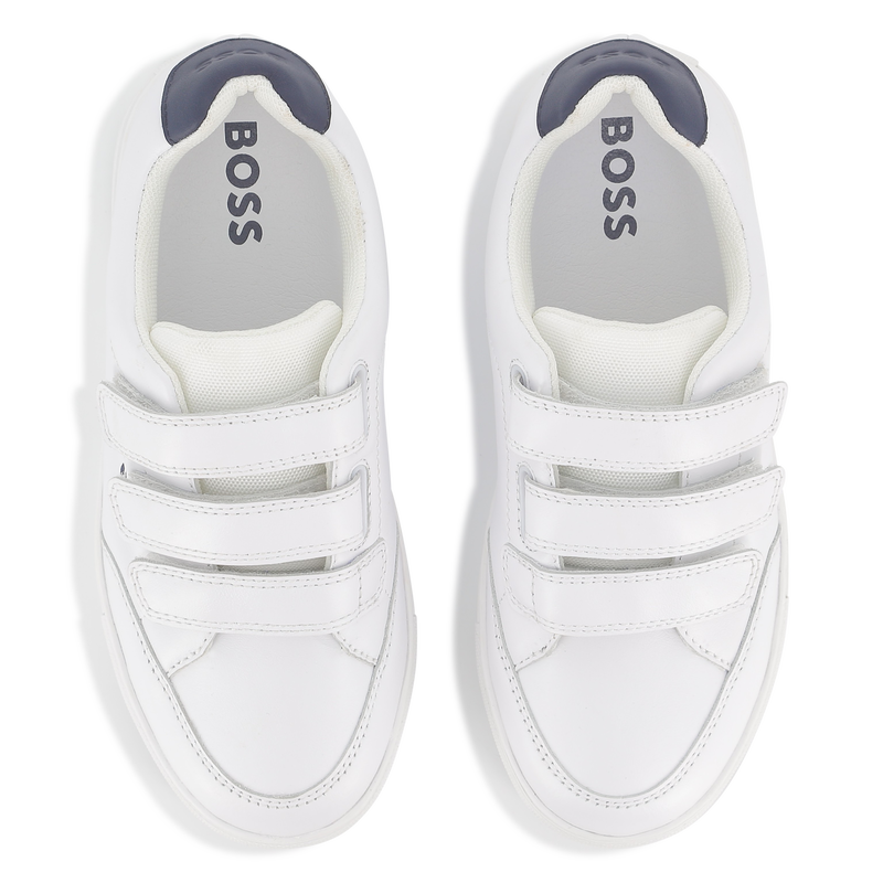 Cowhide leather sneakers BOSS 
                        BOY