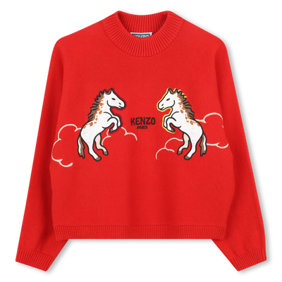 Wide-Fit Sweater KENZO KIDS GIRL