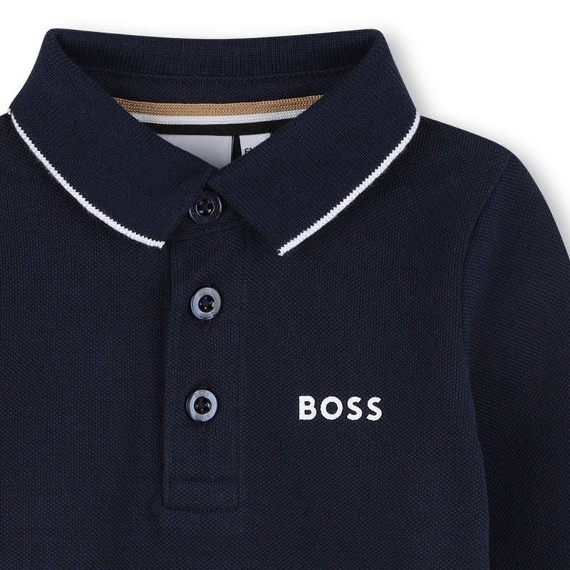 Long-sleeved polo shirt BOSS 
                        BOY