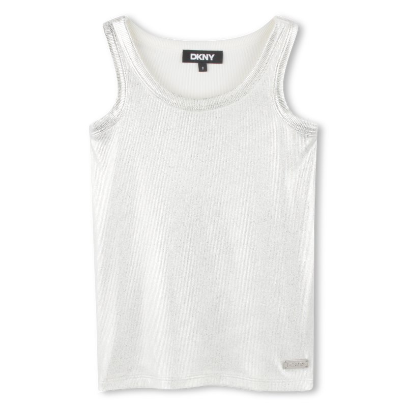 Ribbed tank top DKNY 
                    GIRL