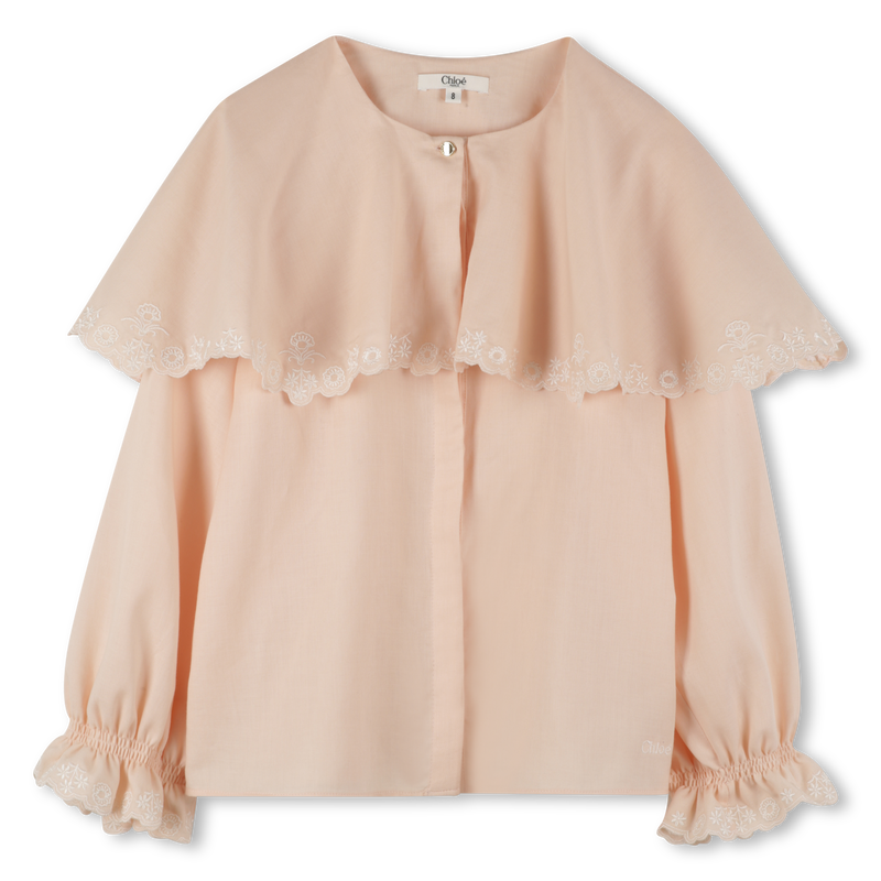 Blouse with floral embroidery CHLOE 
                    GIRL
