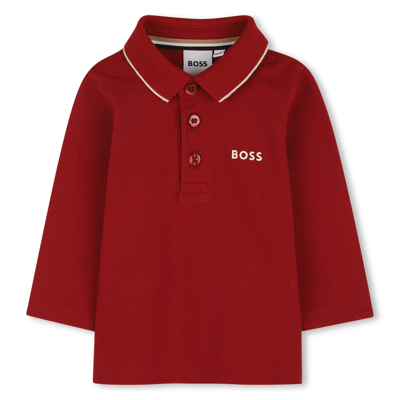 Long-sleeved polo shirt BOSS 
                    BOY