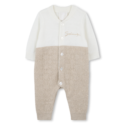 Two-tone knit jumpsuit GIVENCHY UNISEX