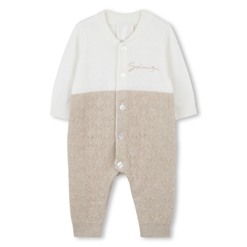 Two-tone knit jumpsuit GIVENCHY 
                        UNISEX