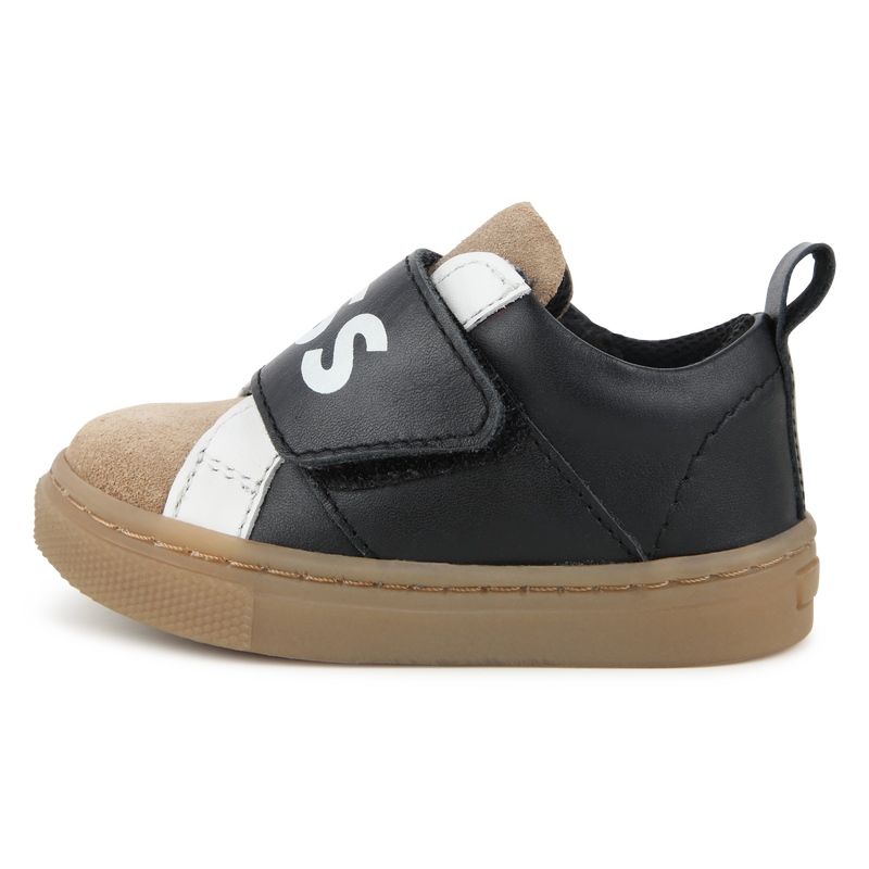 Leather Velcro Sneakers BOSS 
                    BOY