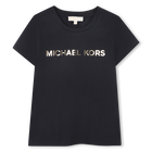 Short-Sleeved T-Shirt, BLACK, hi-res